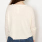 Ma'Ry'Ya - Boatneck Boucle Pullover Sweater