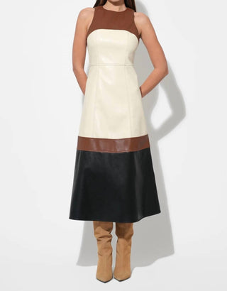 Adelyn Rae - Caspia Colorblock Midi Dress