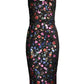 Black Halo - Lena Floral Embroidered Sheath Dress