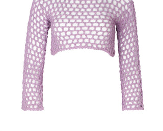 Soah - Women's Ane Crochet Crop Top