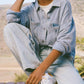 Z Supply - All Day Knit Cropped Denim Jacket