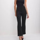Good American - Scuba Cropped Straight Trousers