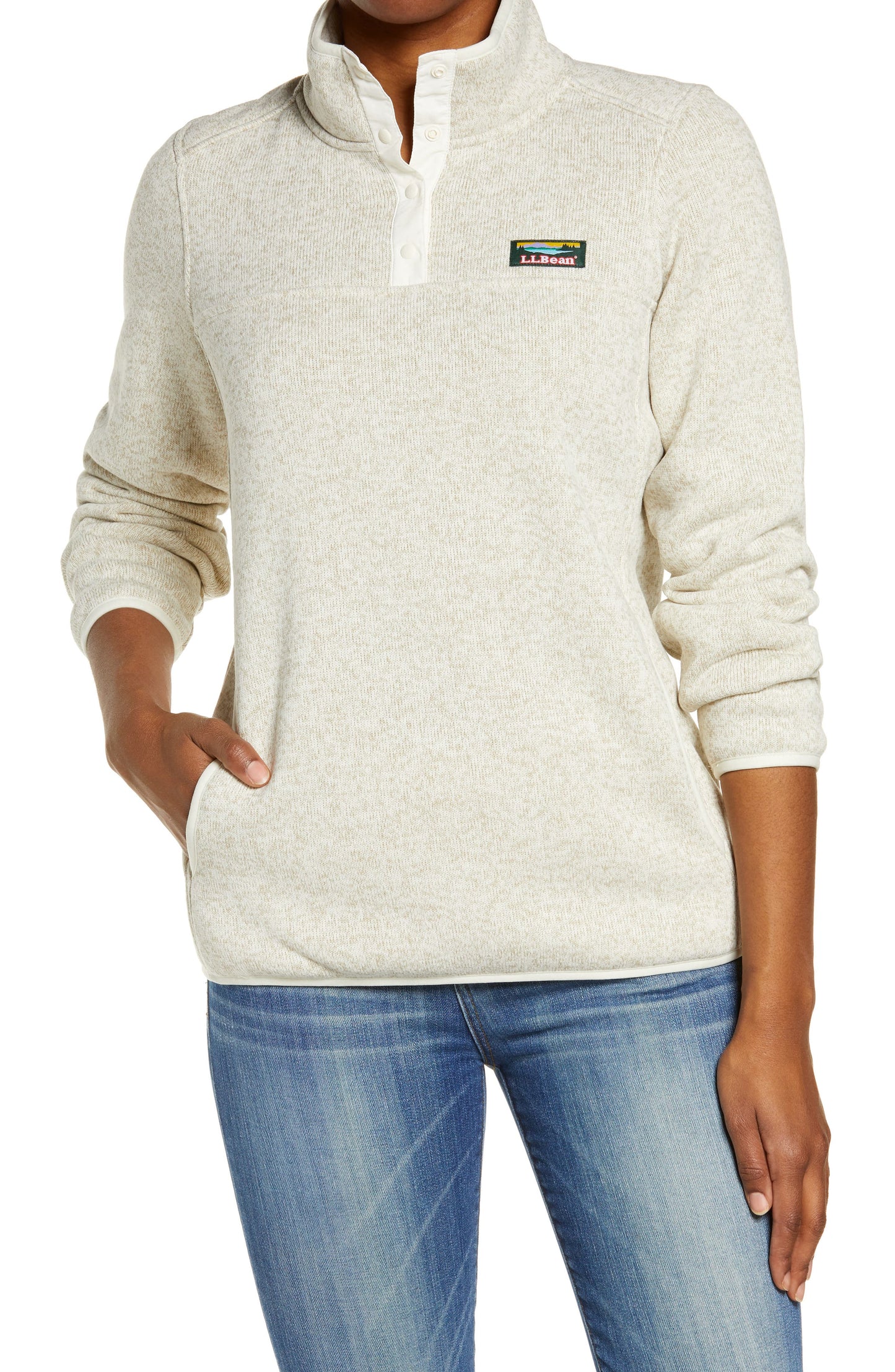 LLBean Women's Sweater Fleece Pullover
