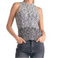 Elan - Sleeveless High Neck Sweater Top