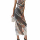 Afrm - Leaf Lotus Maxi Dress