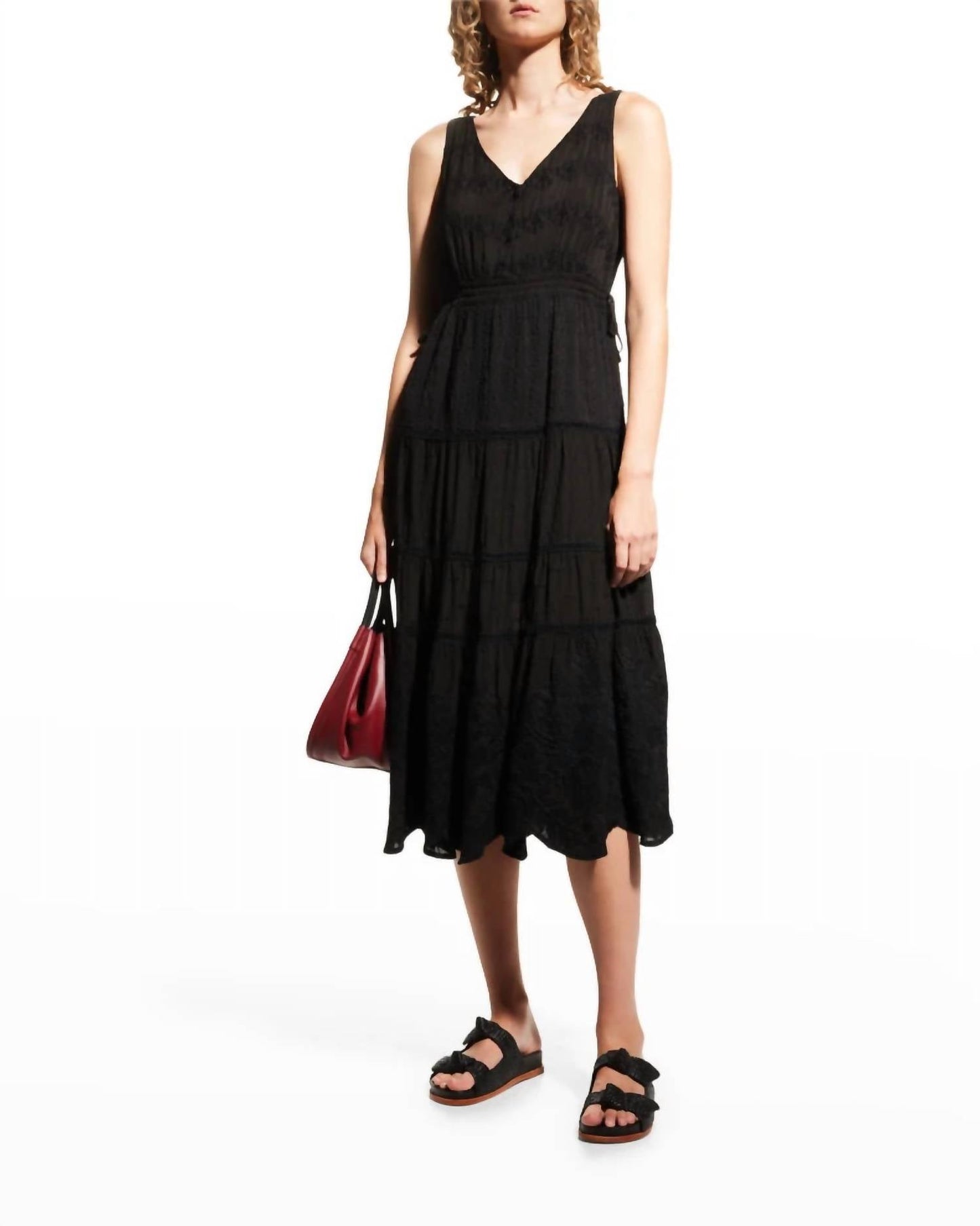 Johnny Was - Winter Tiered Dress
