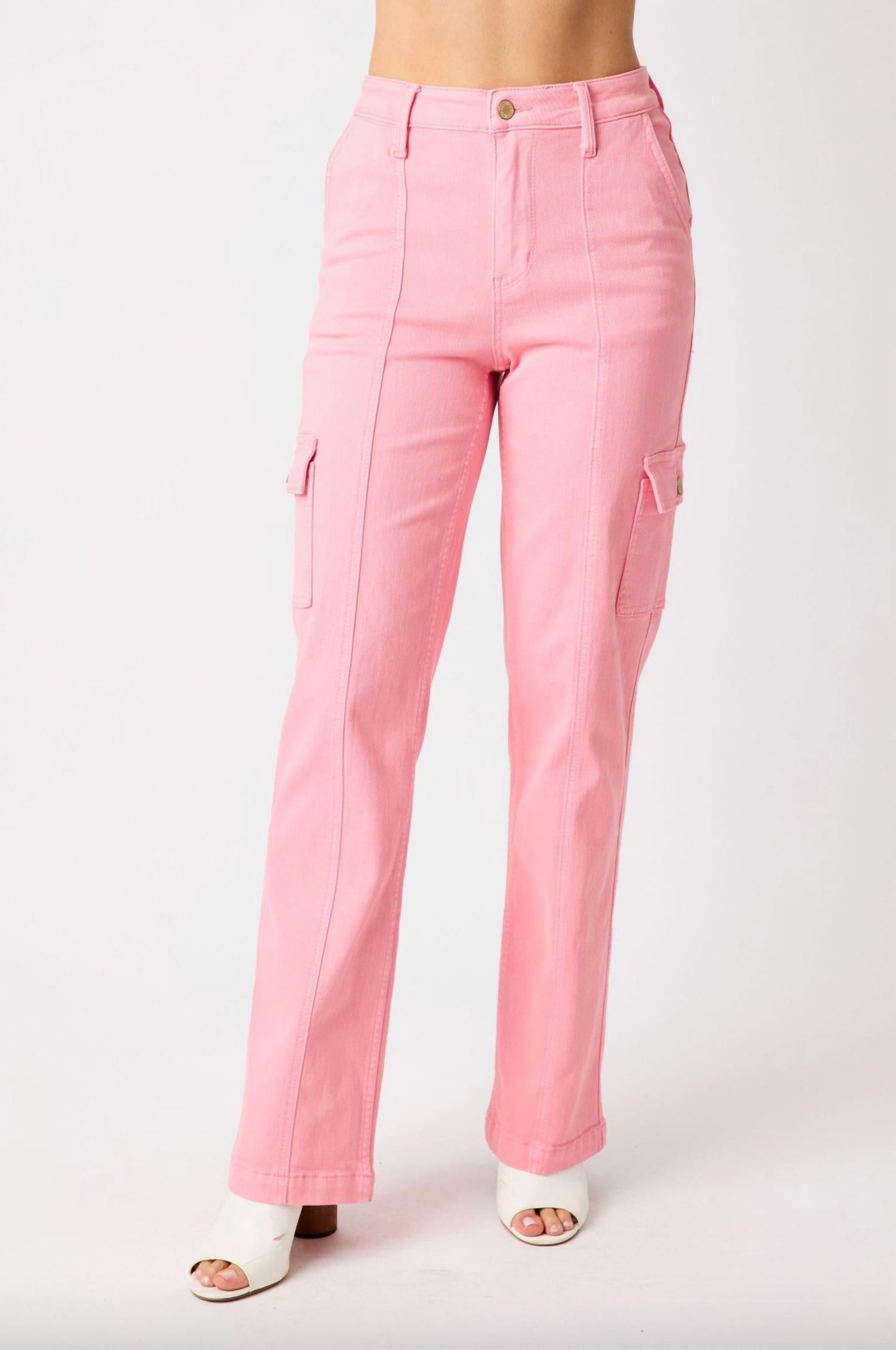 Judy Blue - Straight Leg Cargo Jeans