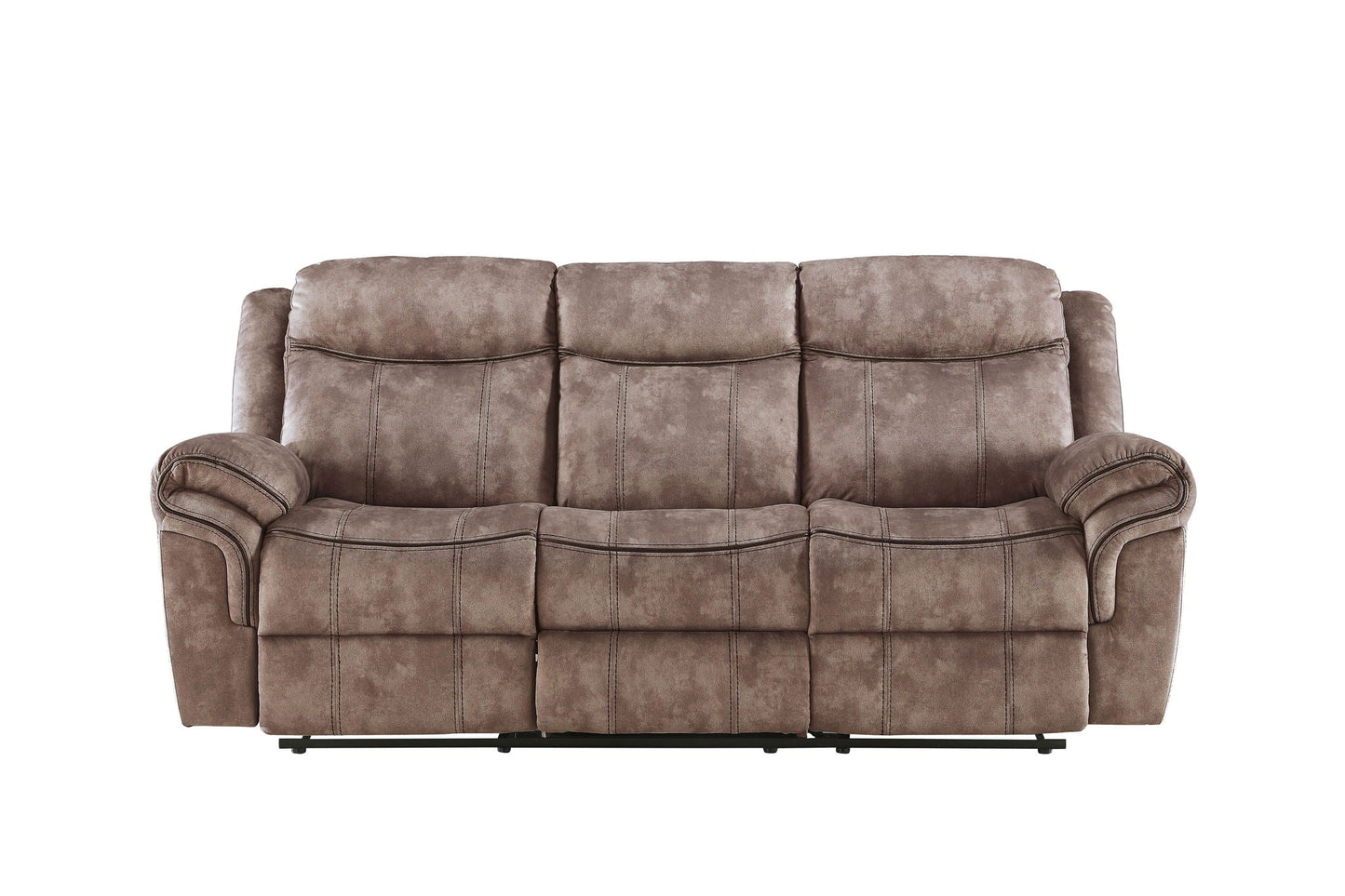 Zubaida Two Tone 3 Piece Recliner Living Room Set