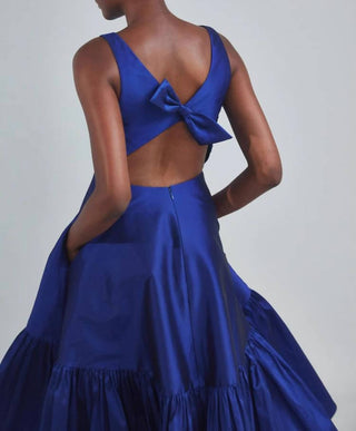Amsale - Taffeta High Low Dress