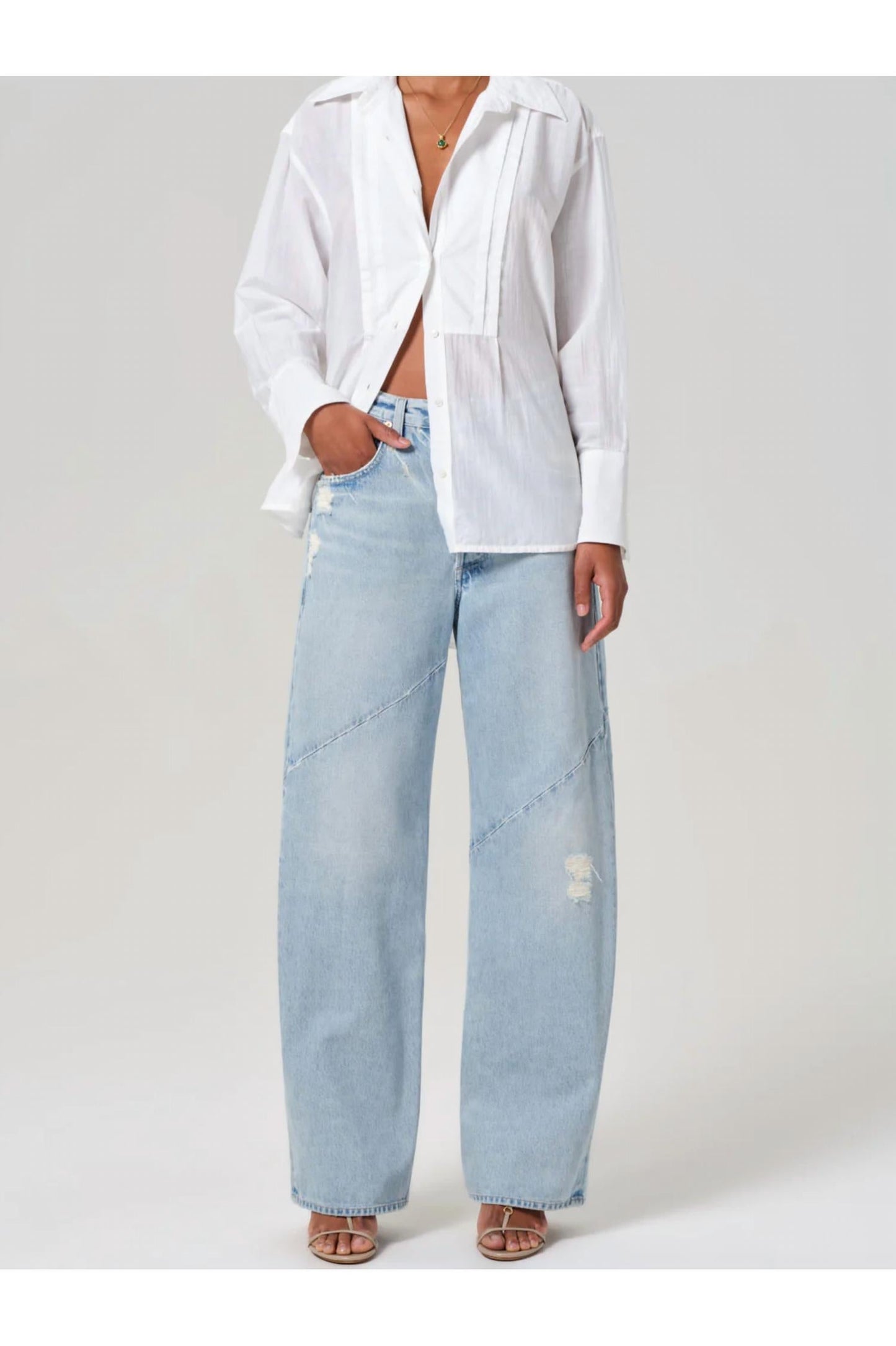 Citizens Of Humanity - Ayla Swirl Baggy Jeans