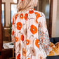 Entro - Floral Satin Blouse