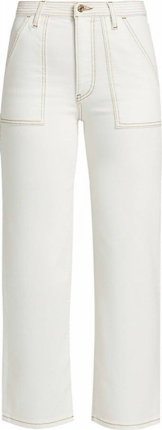 Frame - Au Natural Trapunto Straight Pants