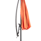 10ft Offset Hanging Market Patio Umbrella with Easy Tilt Adjustment