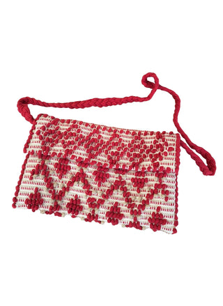 Casa Isota - Women's Grazia Woven Clutch With Strap
