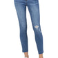 Judy Blue - High Waist Dandelion Embroidery Skinny Denim Jeans