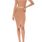 Kendall + Kylie - Compact Overlap Pencil Skirt