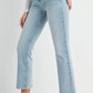 Just Black Denim - Mid Rise Slim Cropped Bootcut Jeans