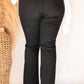 Vibrant - Amelia Front Slit Jeans