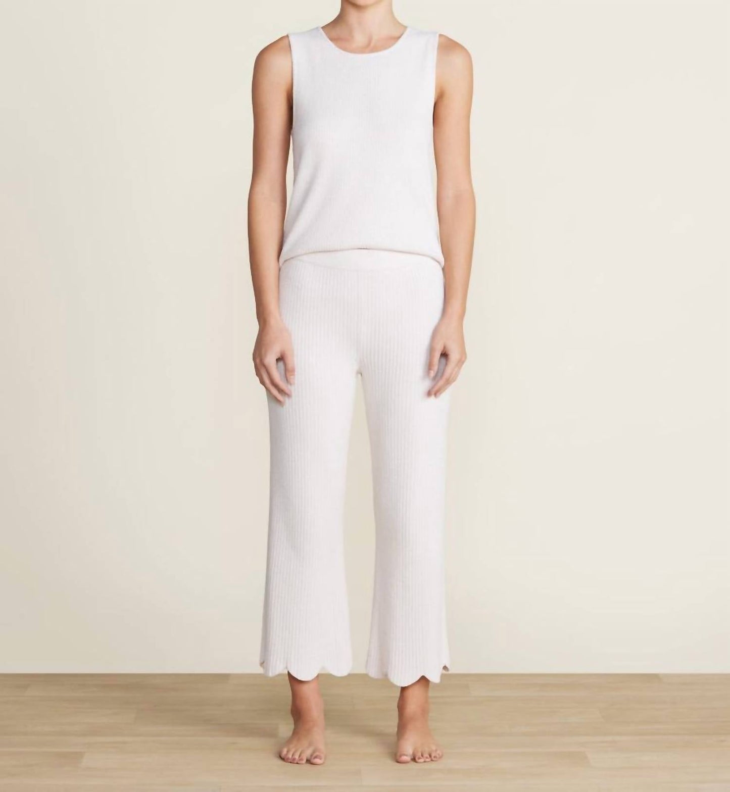 Barefoot Dreams - Cozy Chic Ultra Lite Scallop Cropped Pants