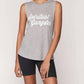 Spiritual Gangster - Script Muscle Tank Top