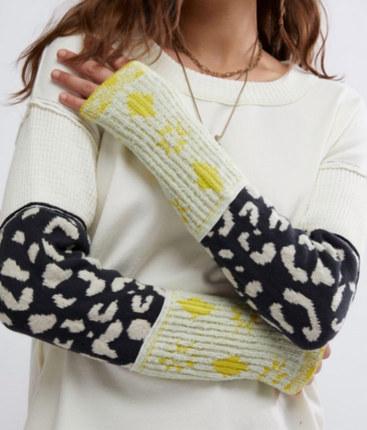 Free People - Tiger Cuff Top Tea Combo