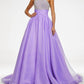 Ashleylauren - One Shoulder Organza Ball Gown