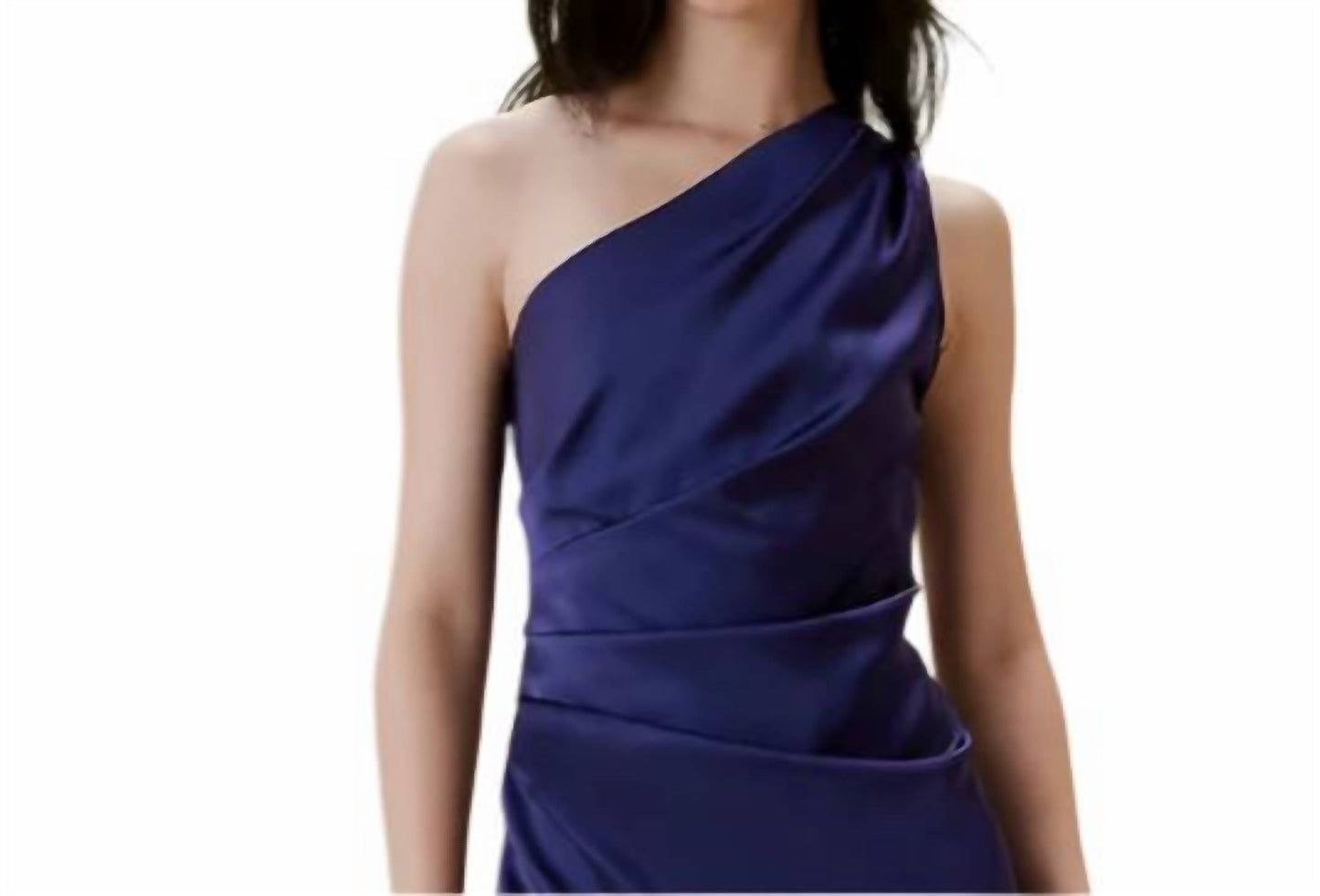 Banana Republic - Cold Shoulder Satin Dress