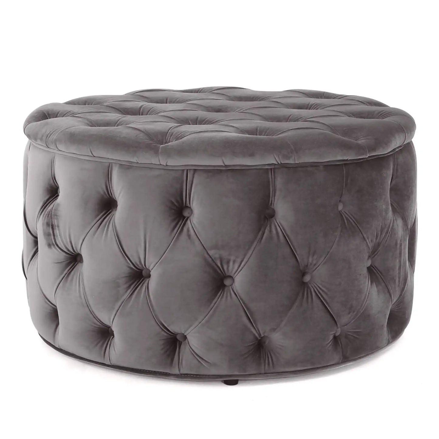 Modern Glam Ottoman Velvet