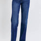 Judy Blue - Mid Rise Tummy Control Straight Jean