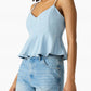 Steve Madden - Demi Flared Hem Top