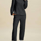 Double Take - Texture Top and Pants Set