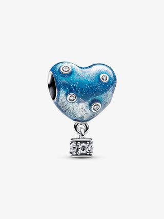 Pandora - Hot Air Balloon Heart Charm Sterling silver charm only