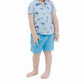 Angel Dear - Boy's Polo Short Sleeve Shirt & Casual Short Set