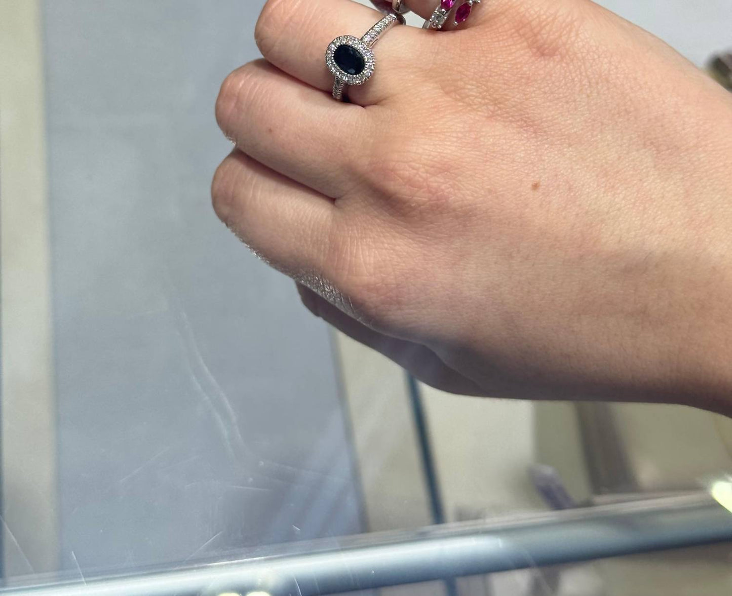 Normani - Women's Marquise Diamond Bypass Ring