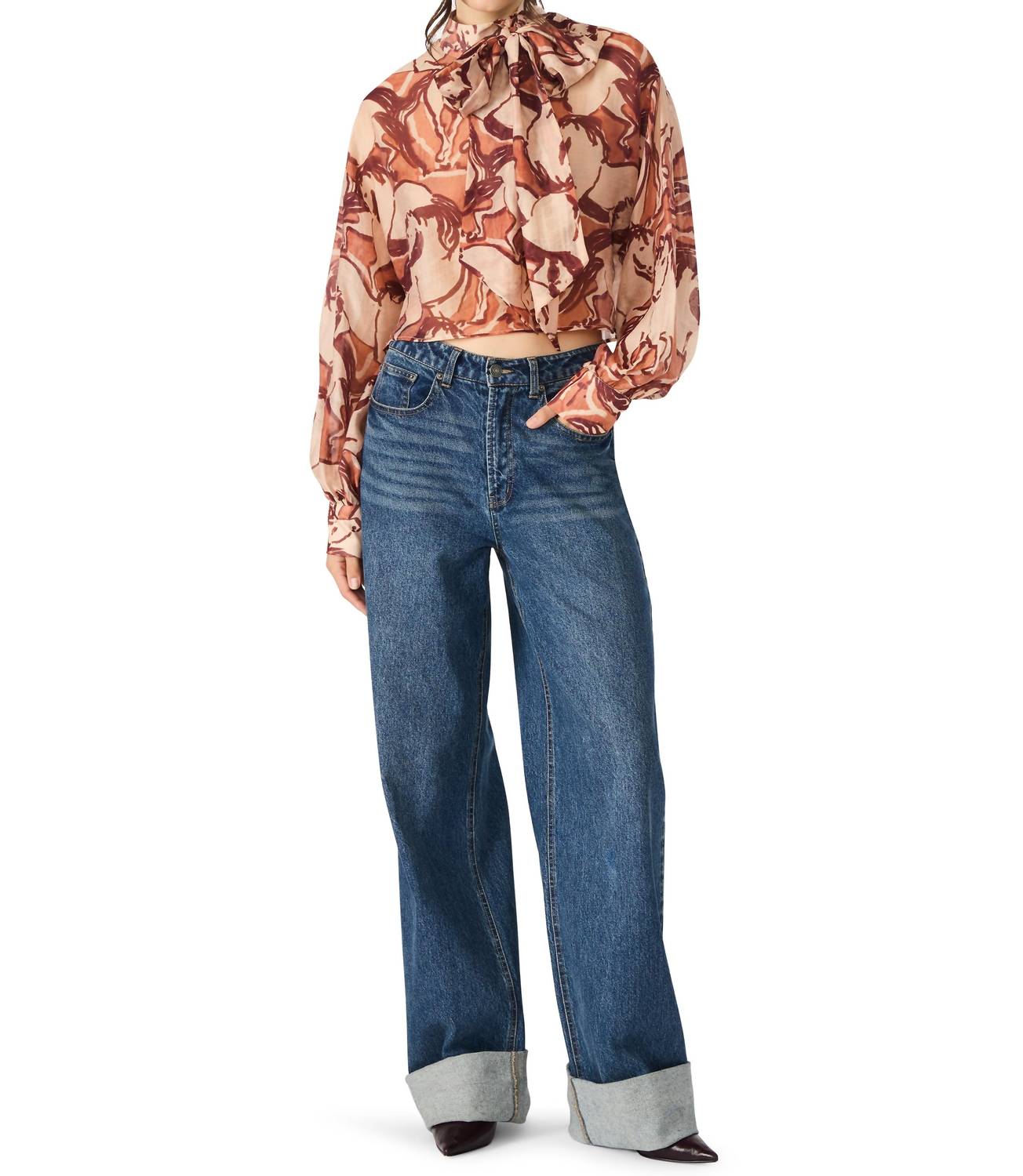 Steve Madden - Sutton long sleeve Top