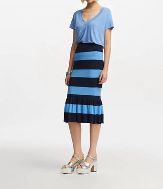 Essential Antwerp - Fiesta Striped Knitted Skirt