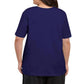 On The Plus Side - Jersey U-Neck Short Sleeve Tee - Plus