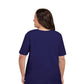 On The Plus Side - Jersey U-Neck Short Sleeve Tee - Plus