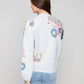 Charlie B - Mock Neck Sweater With Placed Print