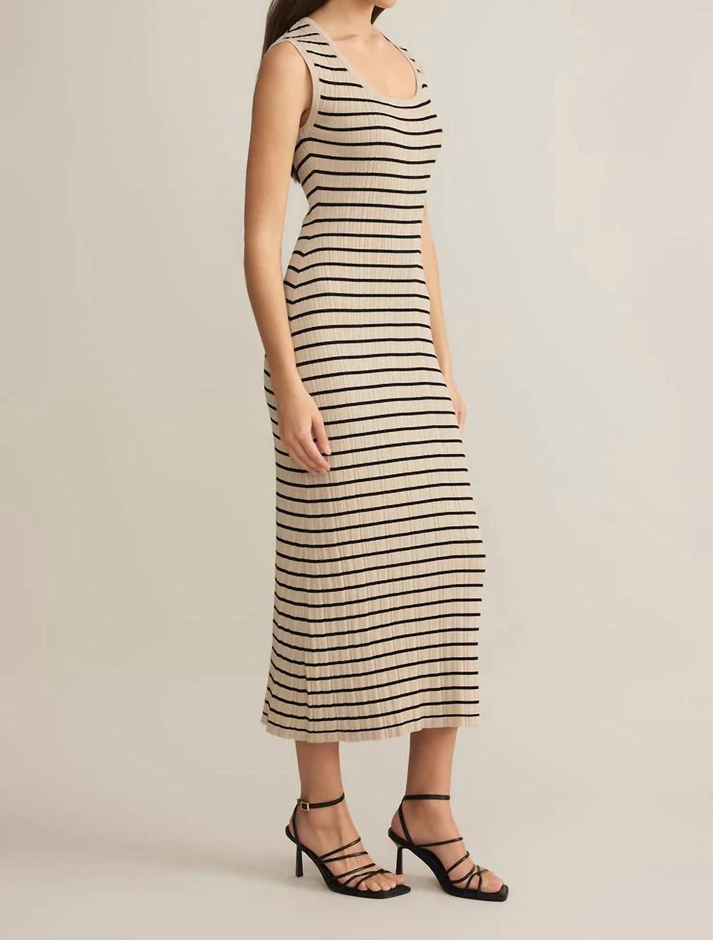 Z Supply - Giselle Stripe Rib Maxi Dress