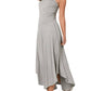 Project Social T - Goddess Strapless Shirred Dress