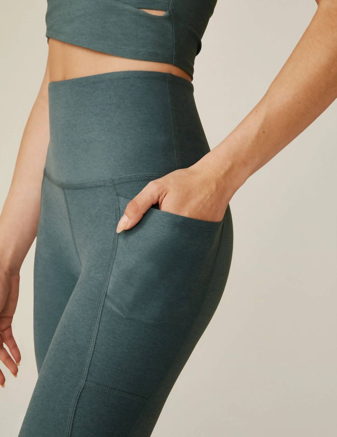 Beyond Yoga - Spacedye Out Of Pocket High Waisted Midi Leggings