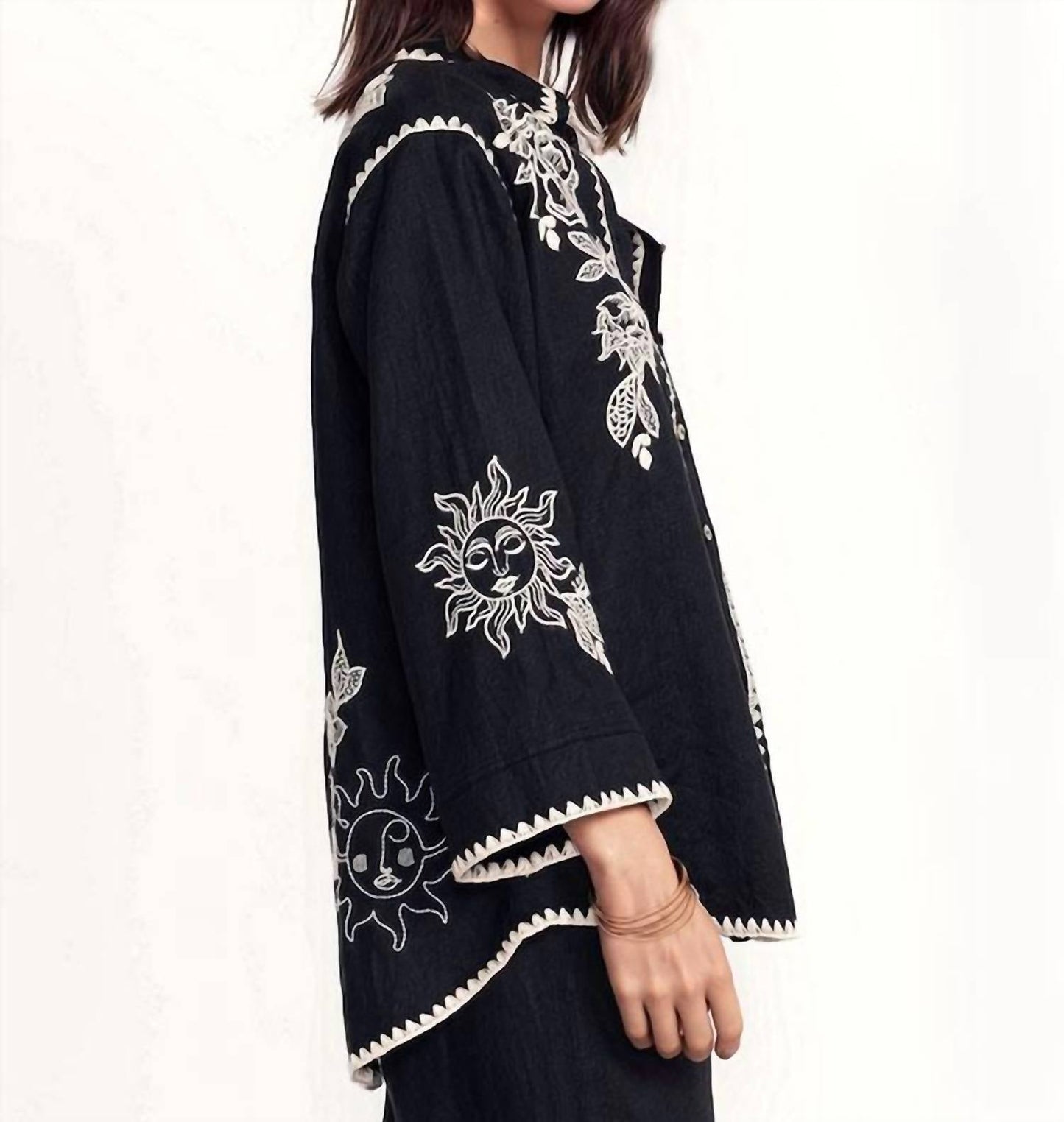 Johnny Was - Addison Kimono Sleeve Shirt