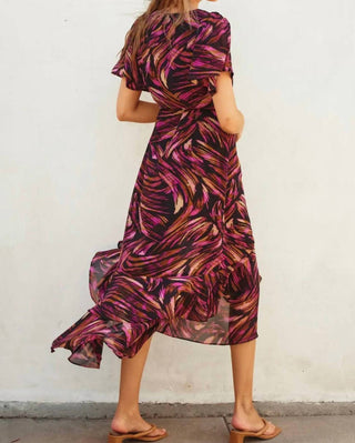 Dress Forum - Lights Out Wrap Midi Dress