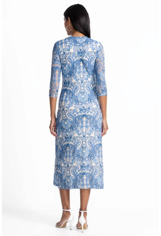 Johnny Was - WYNIFRED MESH MIDI DRESS