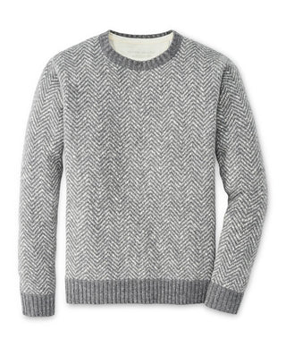 Peter Millar - Cliffs Herringbone Crewneck Sweater