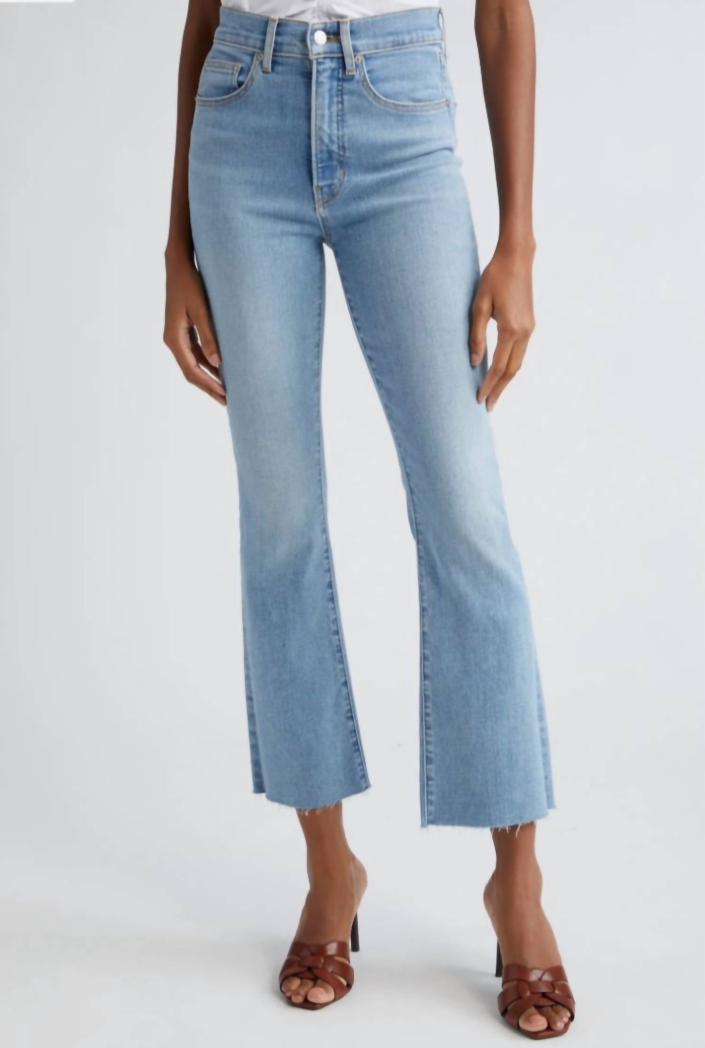 Veronica Beard - Carolina Ankle Skinny Flare Jeans