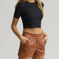 Commando - Butter Crew Neck Crop Tee