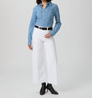 Paige - Anessa Raw Hem Jean