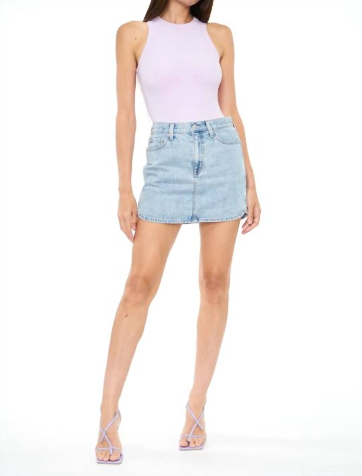 Pistola - Rhea Mid Rise Mini Skirt